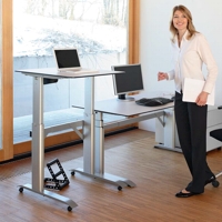 Bewegtes Büro